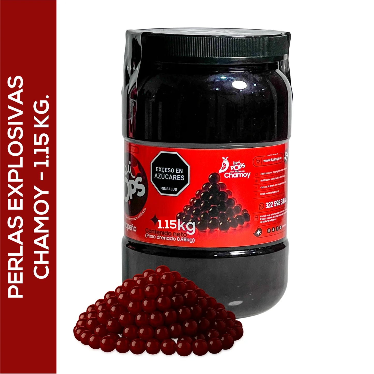 perlas explosivas liquipops sabor a chamoy