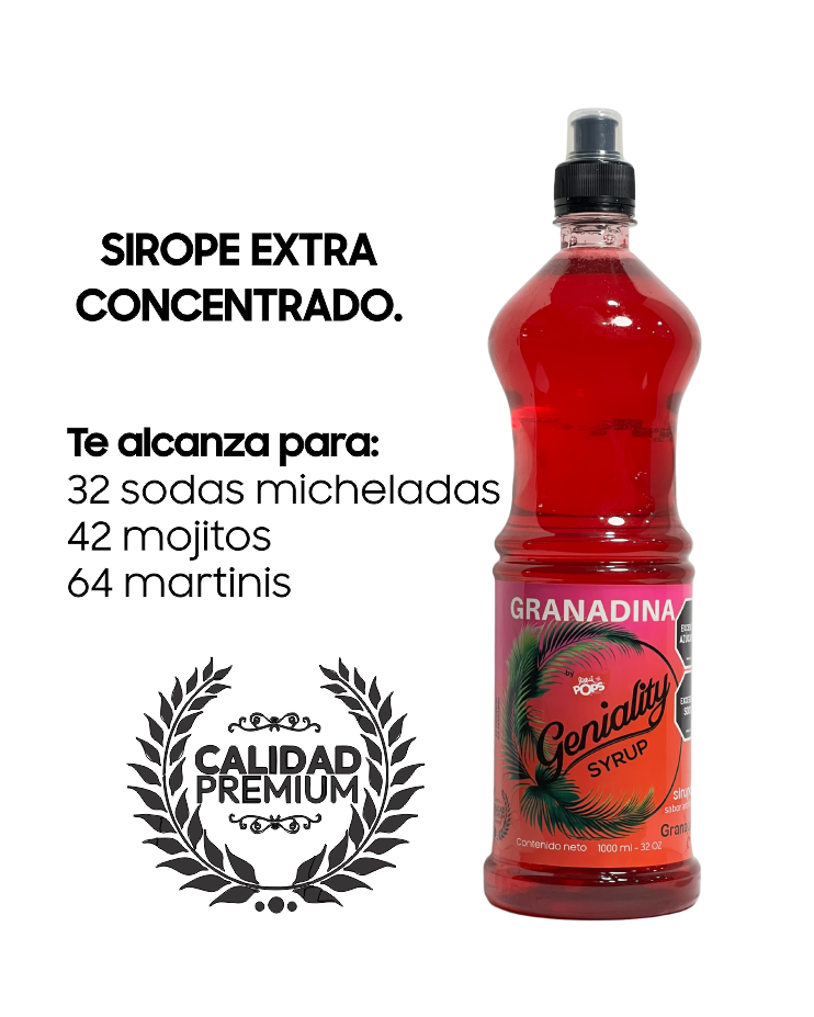 sirope de granadina