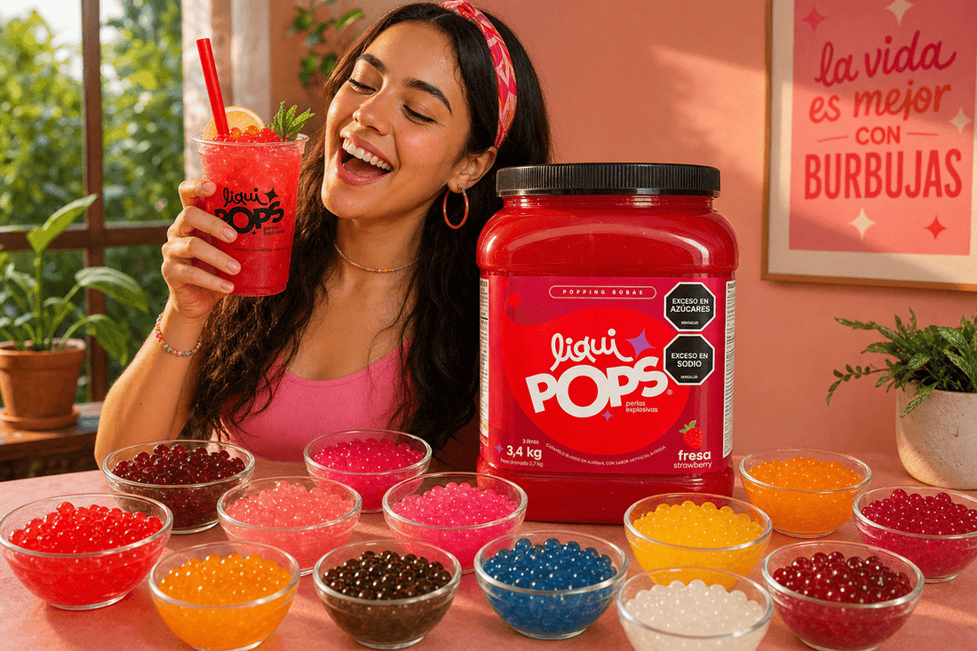 Sabores de perlas explosivas LiquiPops®: catálogo y compra online Colombia
