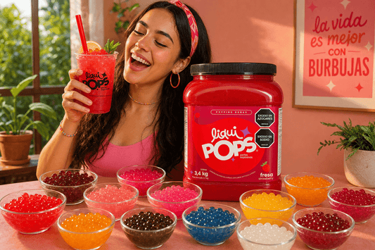 Sabores de perlas explosivas LiquiPops®: catálogo y compra online Colombia