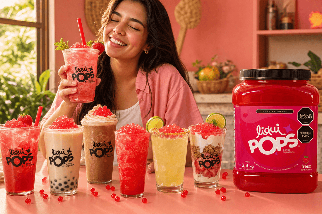 Bebidas con perlas explosivas: 12 combinaciones para pedir hoy