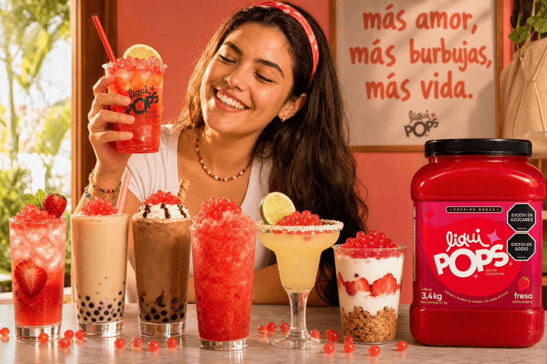 Bebidas con perlas explosivas: cuáles comprar online en Colombia