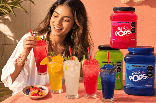 Mocktails con perlas explosivas: recetas y compra online Colombia