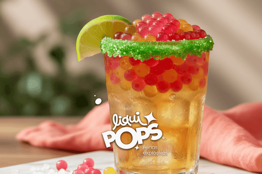 Michelada colombiana con perlas explosivas: receta y compra online