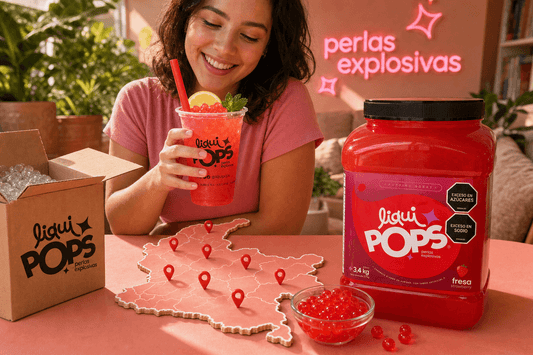 Distribuidores LiquiPops® en Colombia: compra online y envío a todo el país