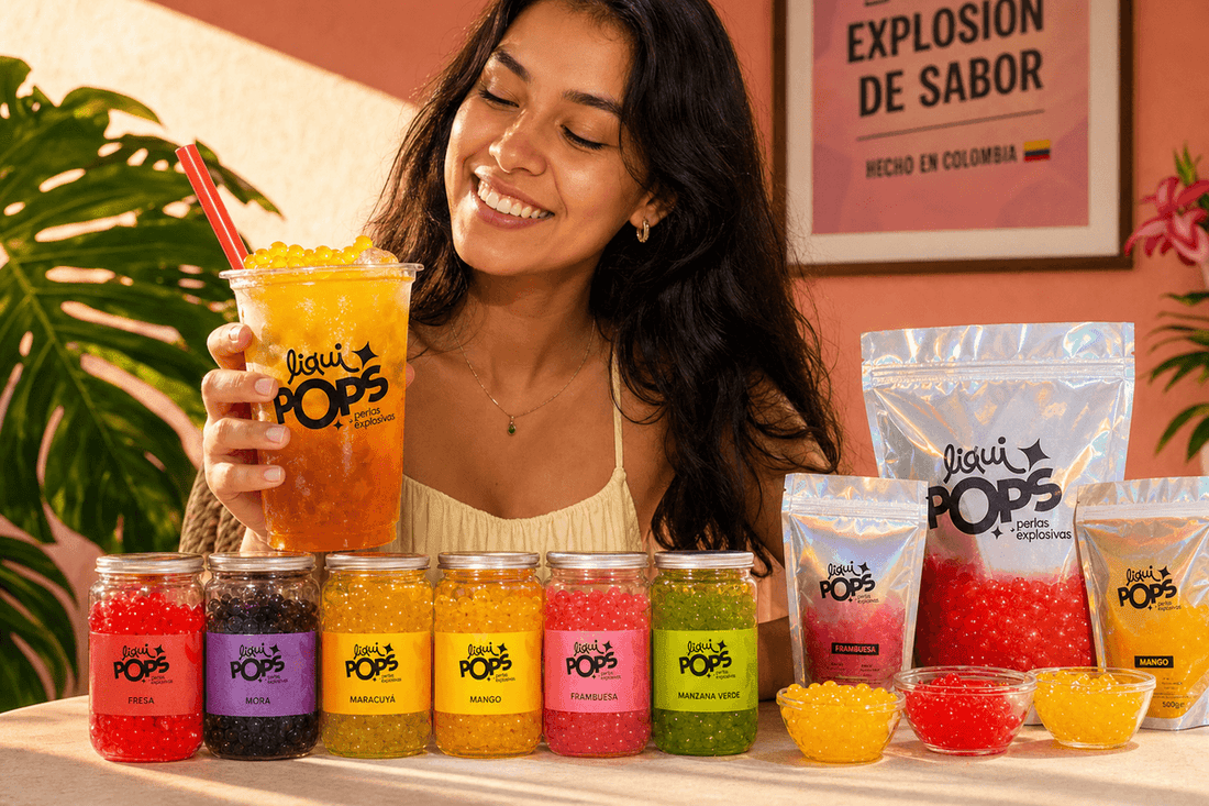 Perlas explosivas LiquiPops: compra online con envío a Colombia
