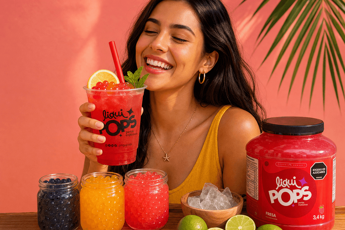 Perlas explosivas LiquiPops: fabricación colombiana, compra online