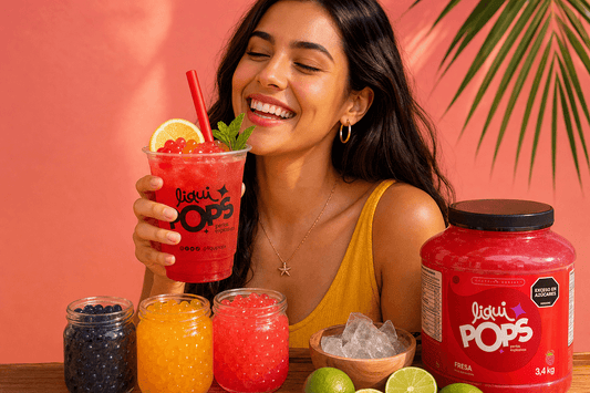 Perlas explosivas LiquiPops: fabricación colombiana, compra online