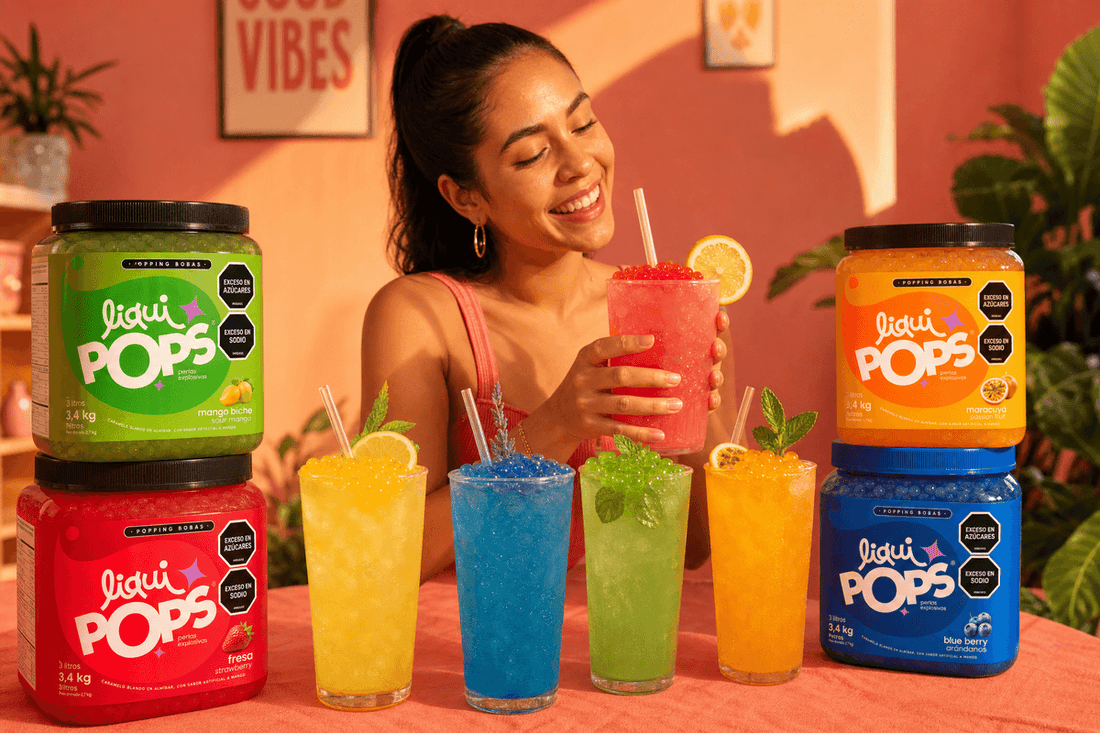 Limonada con perlas explosivas: recetas y compra online Colombia