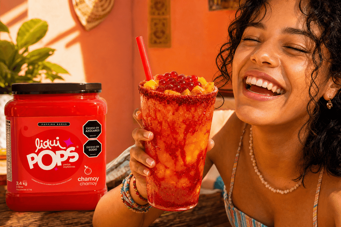 Soda chamoyada con perlas explosivas: ingredientes y compra online Colombia