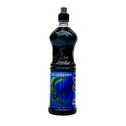 Sirope LiquiPops Geniality sabor a Blueberry x 1000 ml - clásico