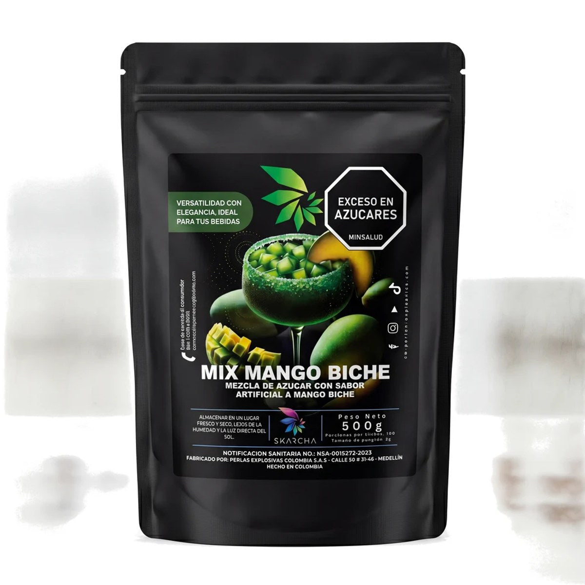 Skarcha Azucar Mango Biche X 500 G