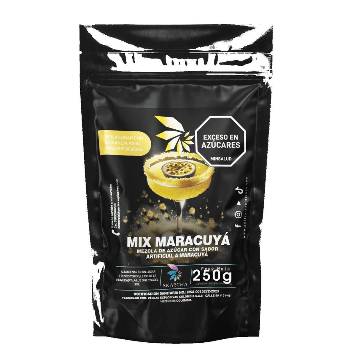 Skarcha Azucar Maracuya X 250 G