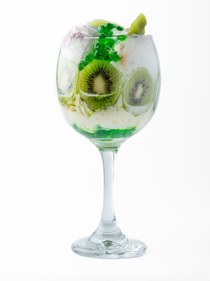 super mega copa de helado con perlas explosivas