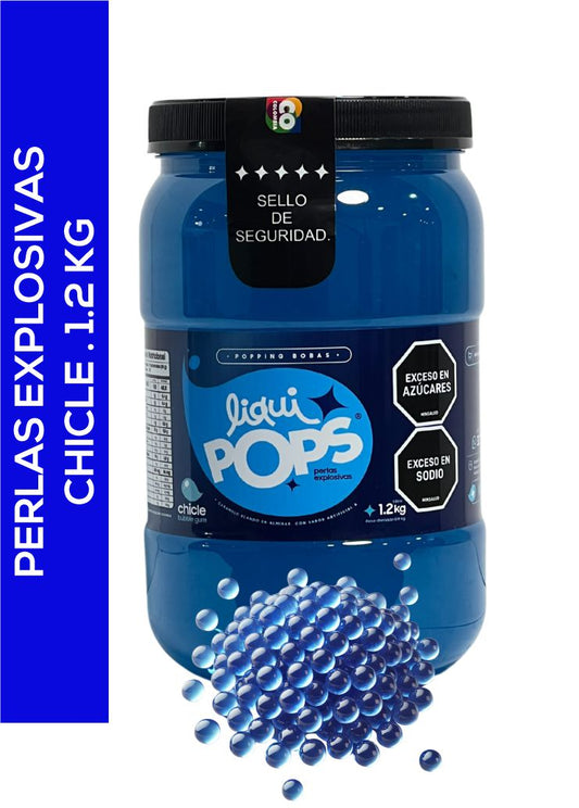 perlas explosivas liquipops sabor a chicle