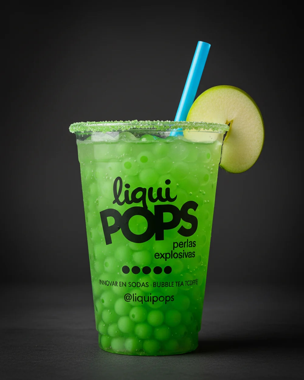 [pe-shopco-v1] LIQUIPOPS SABOR A MANZANA VERDE X 350 GR