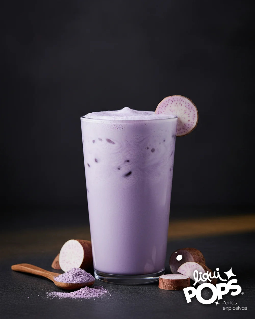 [pe-shopco-v1] MEZCLA EN POLVO PARA BUBBLE TEA TARO X 500 G