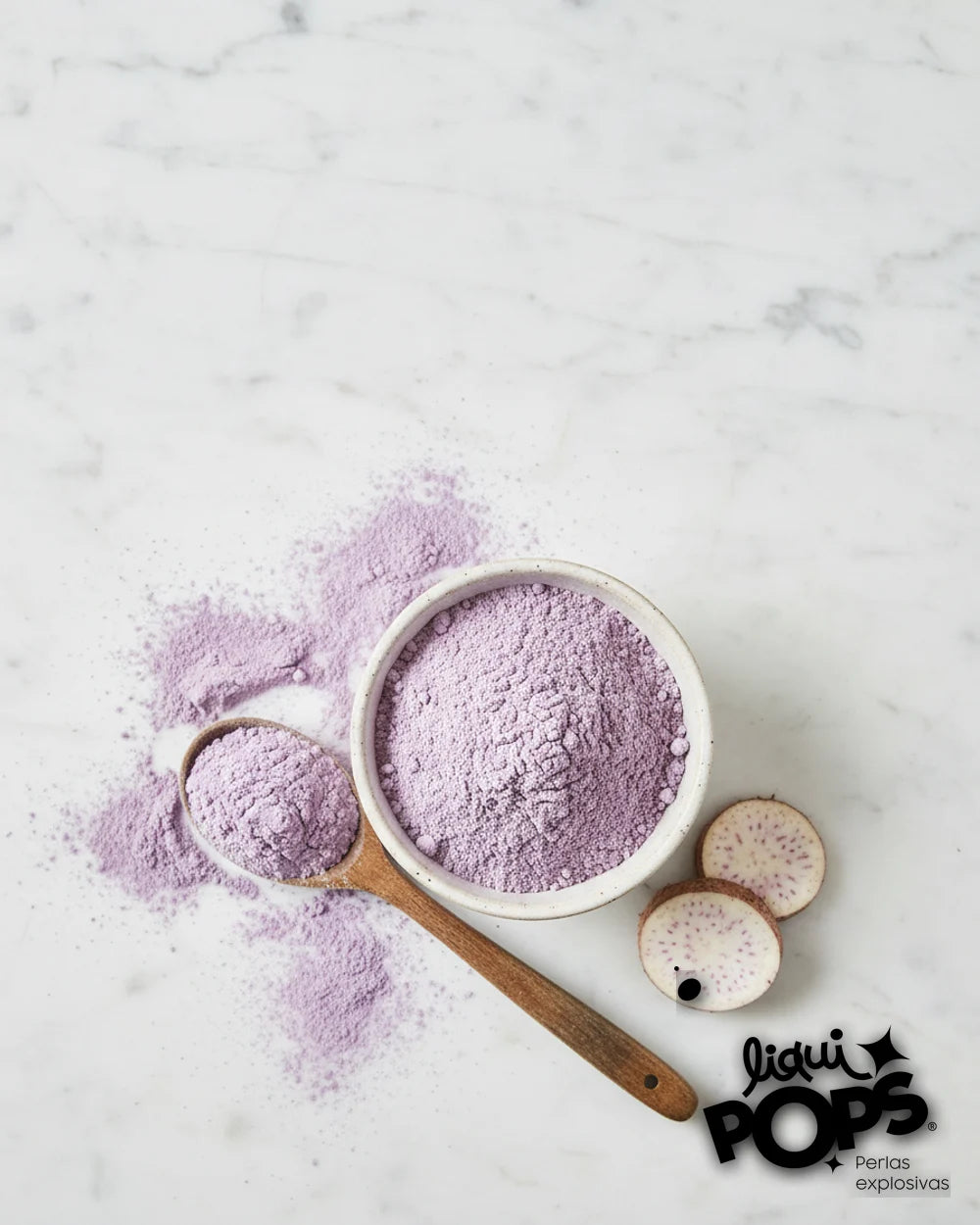 MEZCLA EN POLVO PARA BUBBLE TEA TARO X 500 G