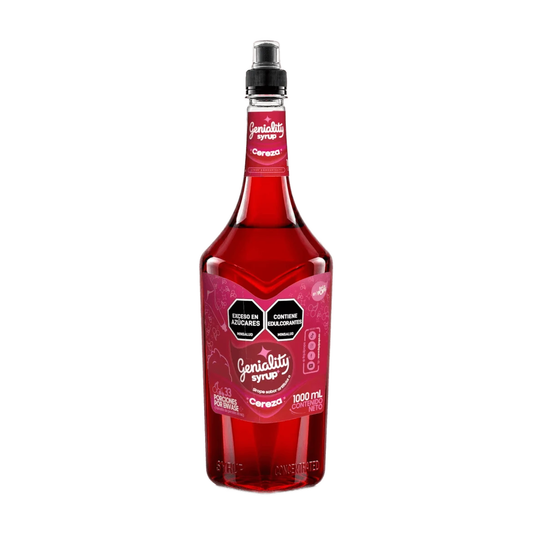 Sirope Geniality Sabor A Cereza X 1000 Ml