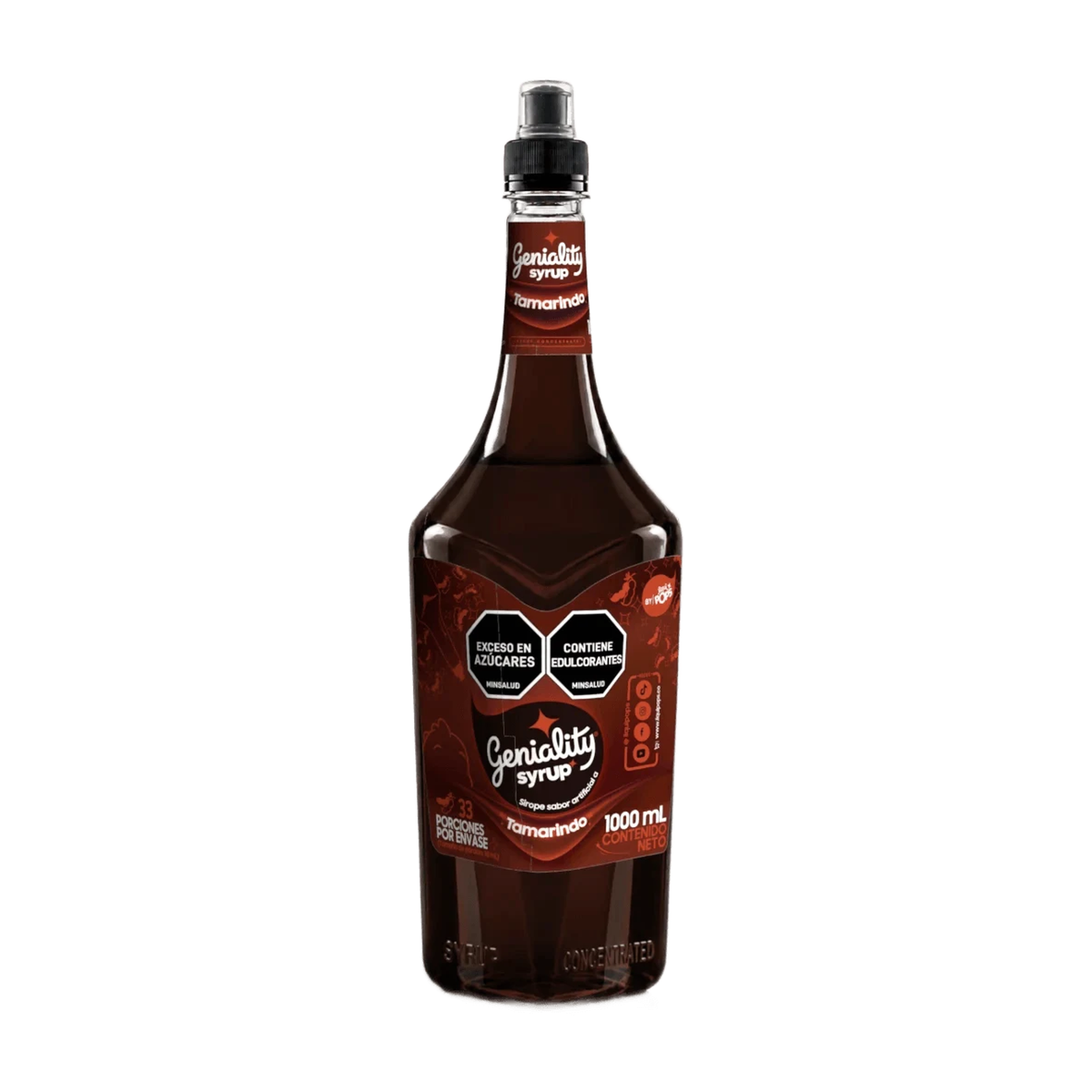 Sirope Geniality Sabor A Tamarindo X 1000 Ml