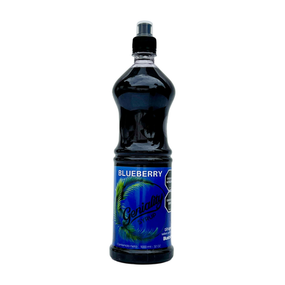 Sirope LiquiPops Geniality sabor a Blueberry x 1000 ml - clásico