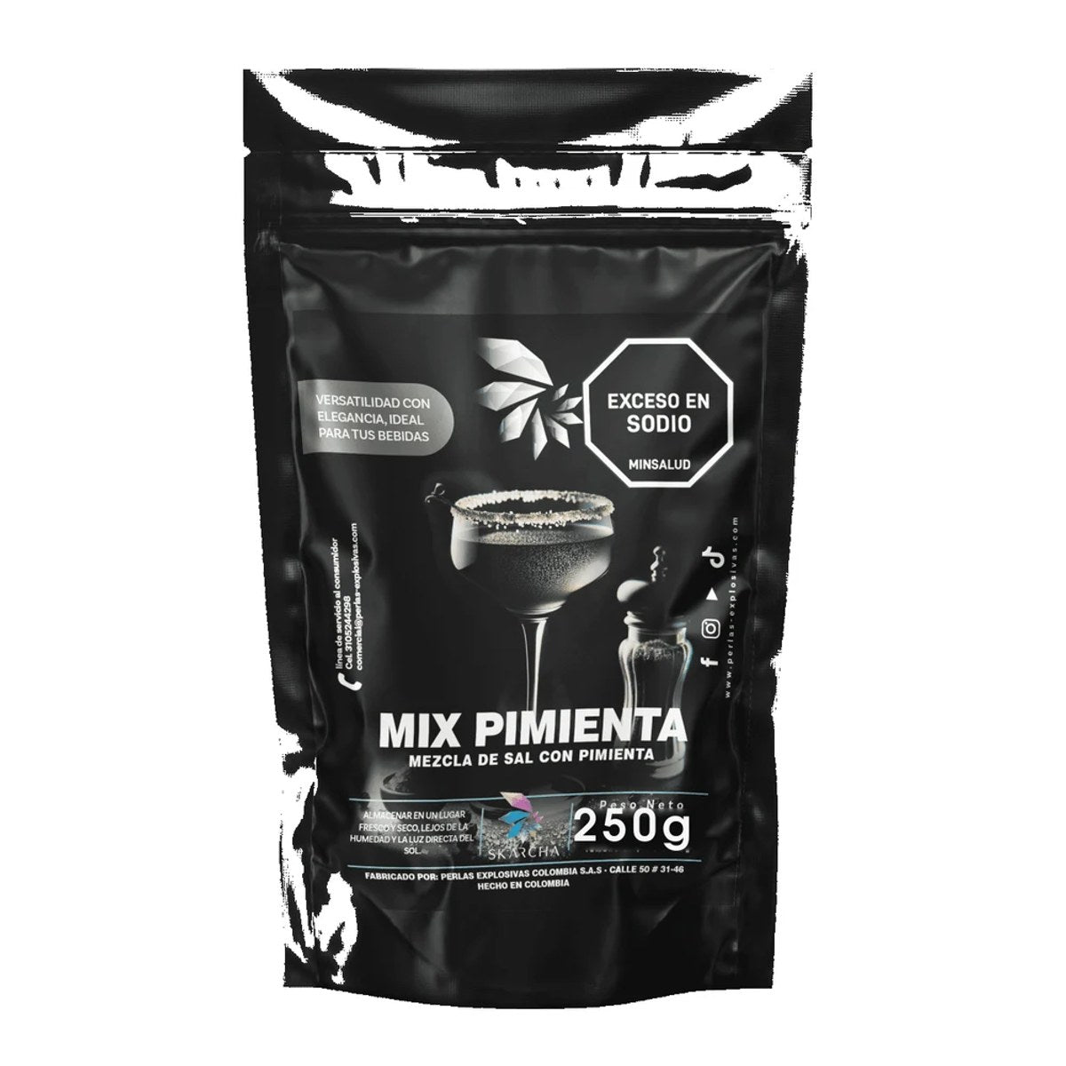 Skarcha Sal Pimienta X 250 G