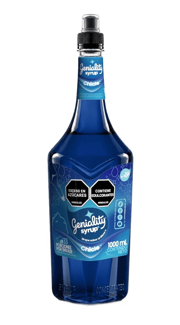Sirope Geniality Sabor A Chicle X 360 Ml