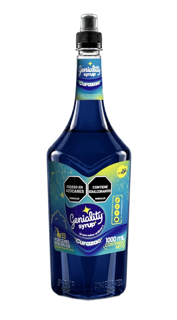 Sirope Geniality Sabor A Curazao X 360 Ml