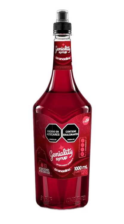 Sirope Geniality Sabor A Granadina X 360 Ml
