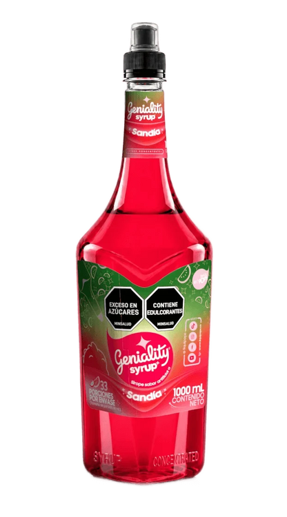 Sirope Geniality Sabor A Sandia X 1000 Ml